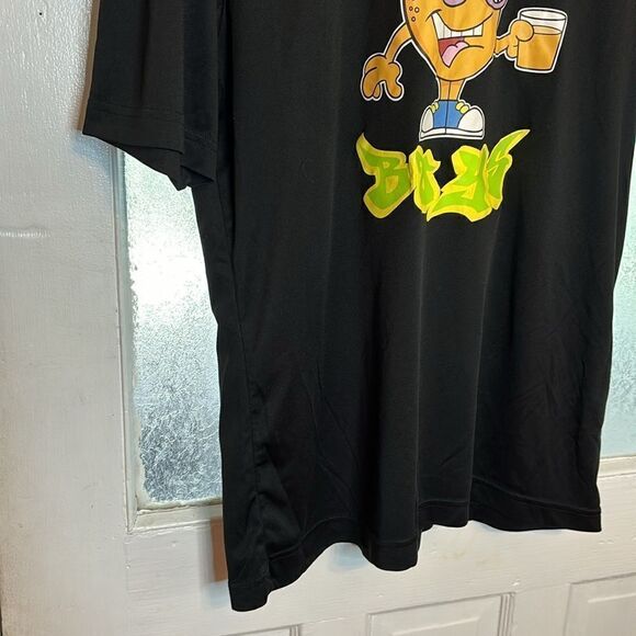 Sport Tek Black Citrus Boys Orange Graphic Short Sleeve Tshirt Size Medium - Picture 3 of 9